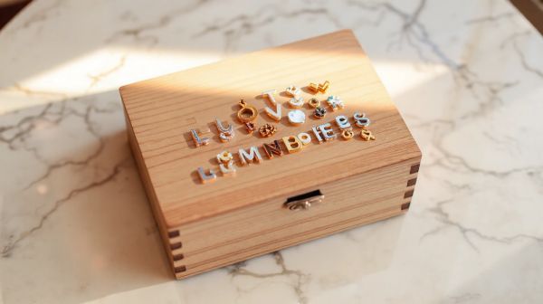 Design Distinctive Accessories Using Custom Letter Charms